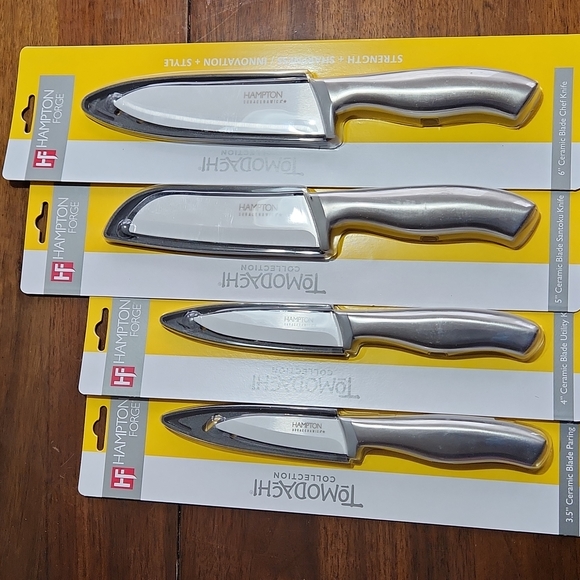 Hampton Forge Tomodacho Collection 4 piece bundle Ceramic Blades - Picture 5 of 12